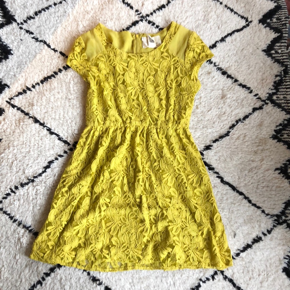 Coincidence & Chance floral lace dress